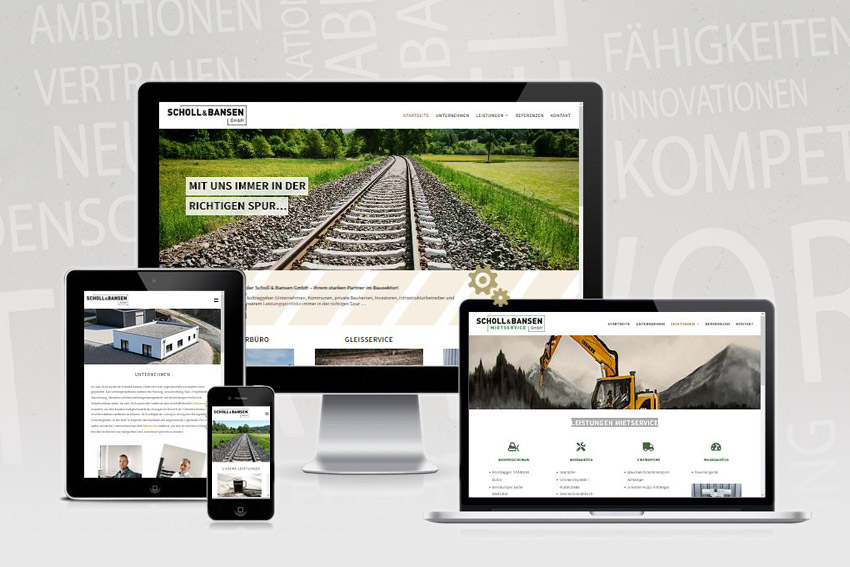 Neue Webseite für die Scholl und Bansen GmbH