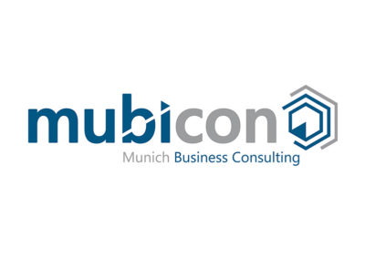 Logo für mubicon - München